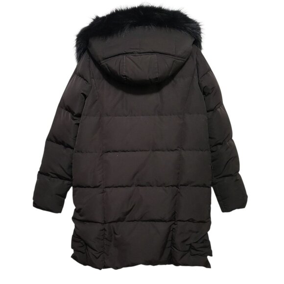 Derek Lam 10 Crosby Black Down Puffer Coat - Picture 11 of 17